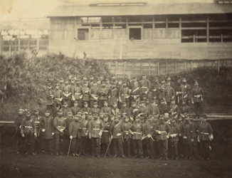 Ritratto di Gruppo del Battaglione dei Marines Reali