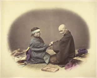 Medico e paziente giapponese