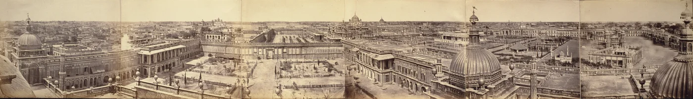 Panorama di Lucknow, Preso dal Grande Imambara