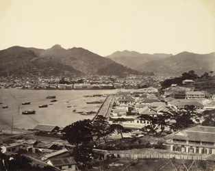 Vista Panoramica Parziale di Nagasaki