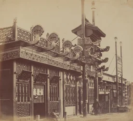 Negozi e Strada, Città Cinese di Pechino, Ottobre 1860