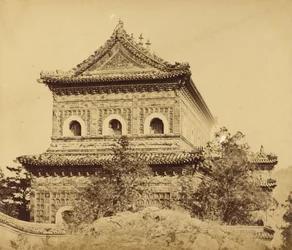 Il Grande Palazzo Imperiale di Porcellana (Yuan Ming Yuan), Pechino, Ottobre 1860