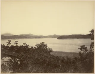 Vista da Fort Monocacy con Fort McKee in lontananza