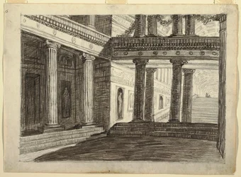 Atrio e Scala in Stile Classico