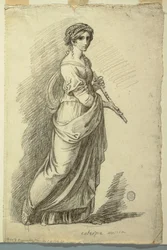 Euterpe, musa della poesia lirica
