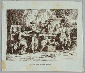 Ulisse scopre Achille a Sciro