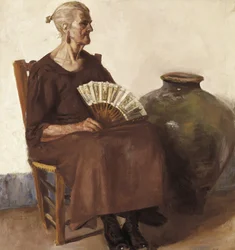 Donna seduta, XX secolo