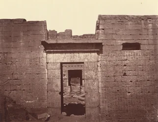 Seconda porta del Grande Tempio di Medinet Habu, Tebe