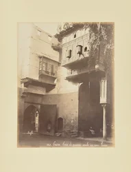Il Cairo - Cortile di una casa araba nella vecchia Cairo