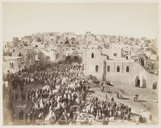 Ingresso dei pellegrini a Betlemme... Palestina #899