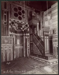 Il Cairo - Interno della moschea El Bordei