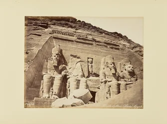 Nubia. Tempio di Abu Simbel, Egitto