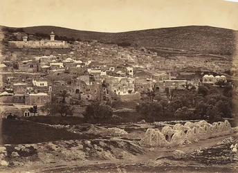 Veduta panoramica di Nazareth, Israele