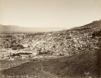 Veduta di Smirne in Turchia