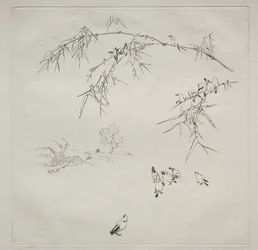 Servizio parigino Haviland: Pioggia n. 10, 1875