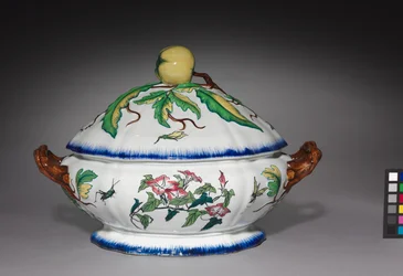 Zuppiera, fabbricata dalla Fabbrica di Creil, c.1870