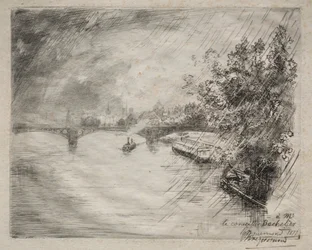 Veduta del Ponte di Saint-Pères