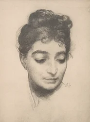 Testa di Donna, da L