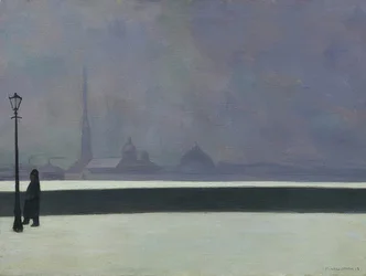 La Neva, leggera nebbia (La Néva, brume légère)