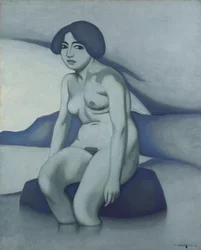 Nudo verde, 1916