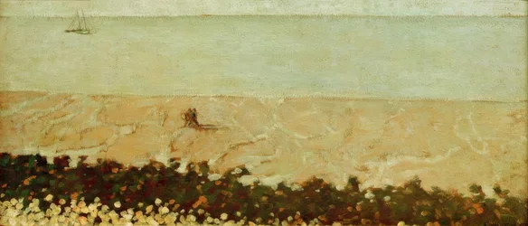 La spiaggia di Villerville