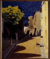 Mimose in fiore a Cagnes nel 1921