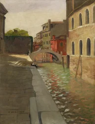 Rio della Salute, Venezia, c.1902