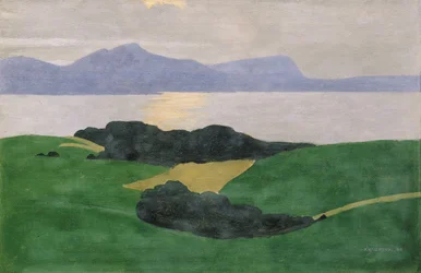 Il Saleve e il lago