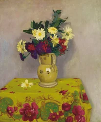 Margherite gialle e vari fiori, 1911