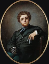 Ritratto del compositore Georges Bizet 1838-1875, ca 1865