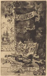 Ex-libris di Léon Lerey