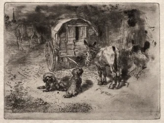 I Guardiani della Casa, o gli Amici del Saltimbanco, c. 1875