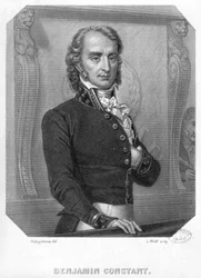 Henri Benjamin Constant de Rebecque (1767-1830) alla tribuna
