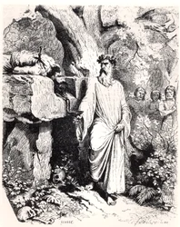 Sacrificio umano da parte di un druido gallico, da 