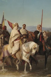Ritratti di Cherif Boubaghla e di Lalla Fatma n