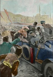 Assassinio di Francesco Ferdinando (1863-1914) Arciduca d