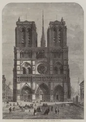 Restauro di Notre Dame, Parigi, la Facciata Occidentale
