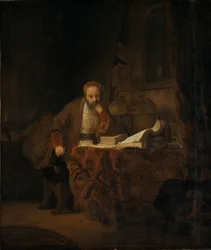Uno studioso nel suo studio, c.1640