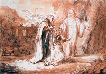 Un angelo del Signore apparve alla moglie di Manoah..., c1636-1680