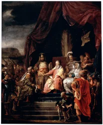 Mosè e Jetro, c1655-c1656