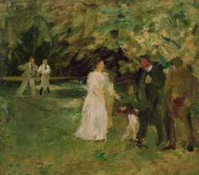 Conversazione nel parco