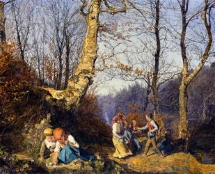 Inizio della primavera nel Bosco Viennese