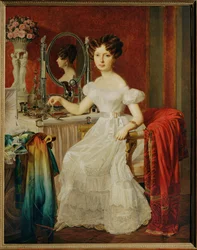 Attrice Elise Hoefer 1827 (dipinto su tela)