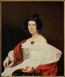 Ritratto della moglie di Josef von Stadler, funzionario di corte