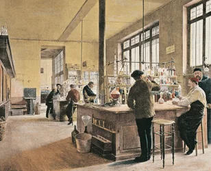Laboratorio chimico municipale a Parigi