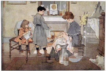 Il bagno del bambino, c.1930