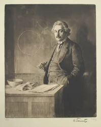Ritratto di Albert Einstein 1879-1955, 1921