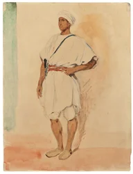 Un marocchino in piedi
