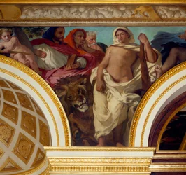 Allegoria della Giustizia, dettaglio dell