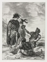 Amleto: Amleto e Orazio con i becchini, 1843